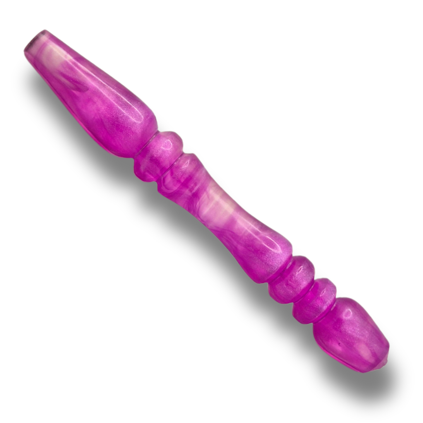Handgefertigte Resin-Häkelnadel 3,5–5 mm – ergonomisches Unikat