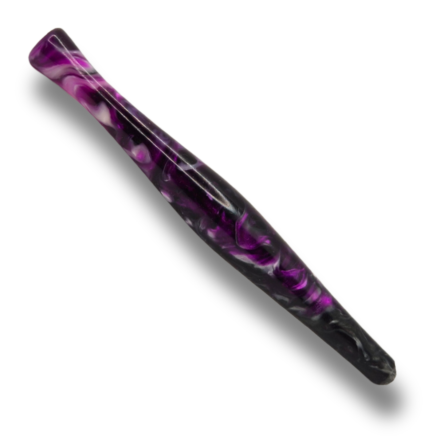 Handgefertigte Resin-Häkelnadel 2,5–5 mm – ergonomisches Unikat
