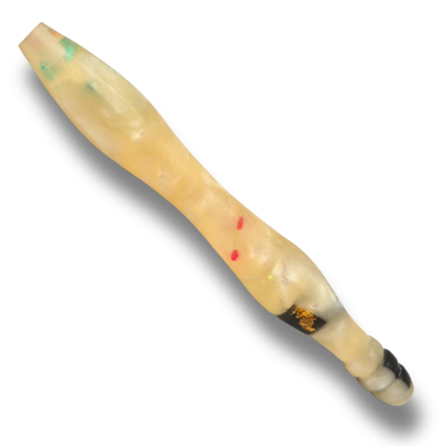 Handgefertigte Resin-Häkelnadel 3,5–4,5 mm – ergonomisches Unikat