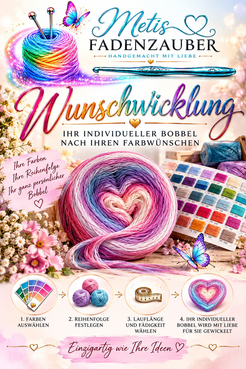 Wunschwicklung – Ihr individueller Bobbel nach Wunsch
