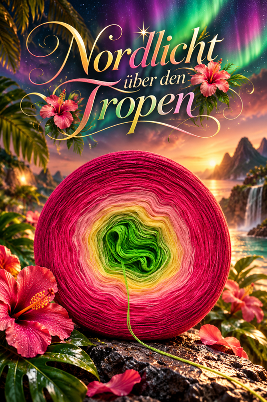 Bobbel Nordlicht über den Tropen