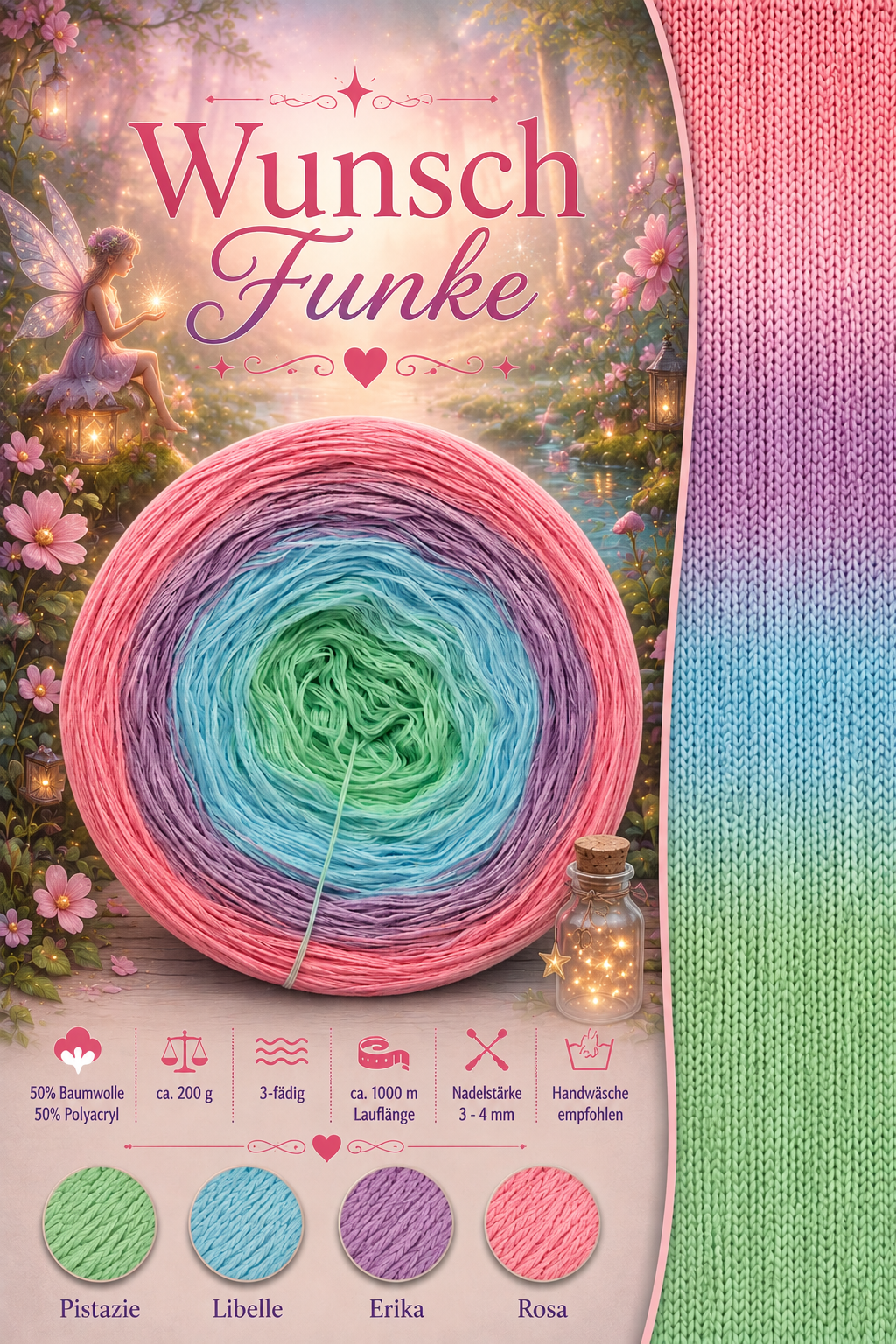 Bobbel Wunsch Funke