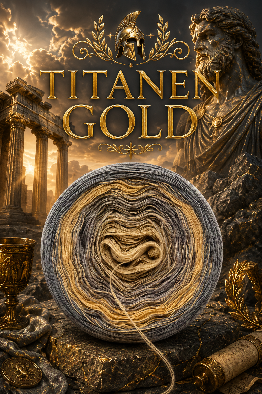 Bobbel Titanen Gold