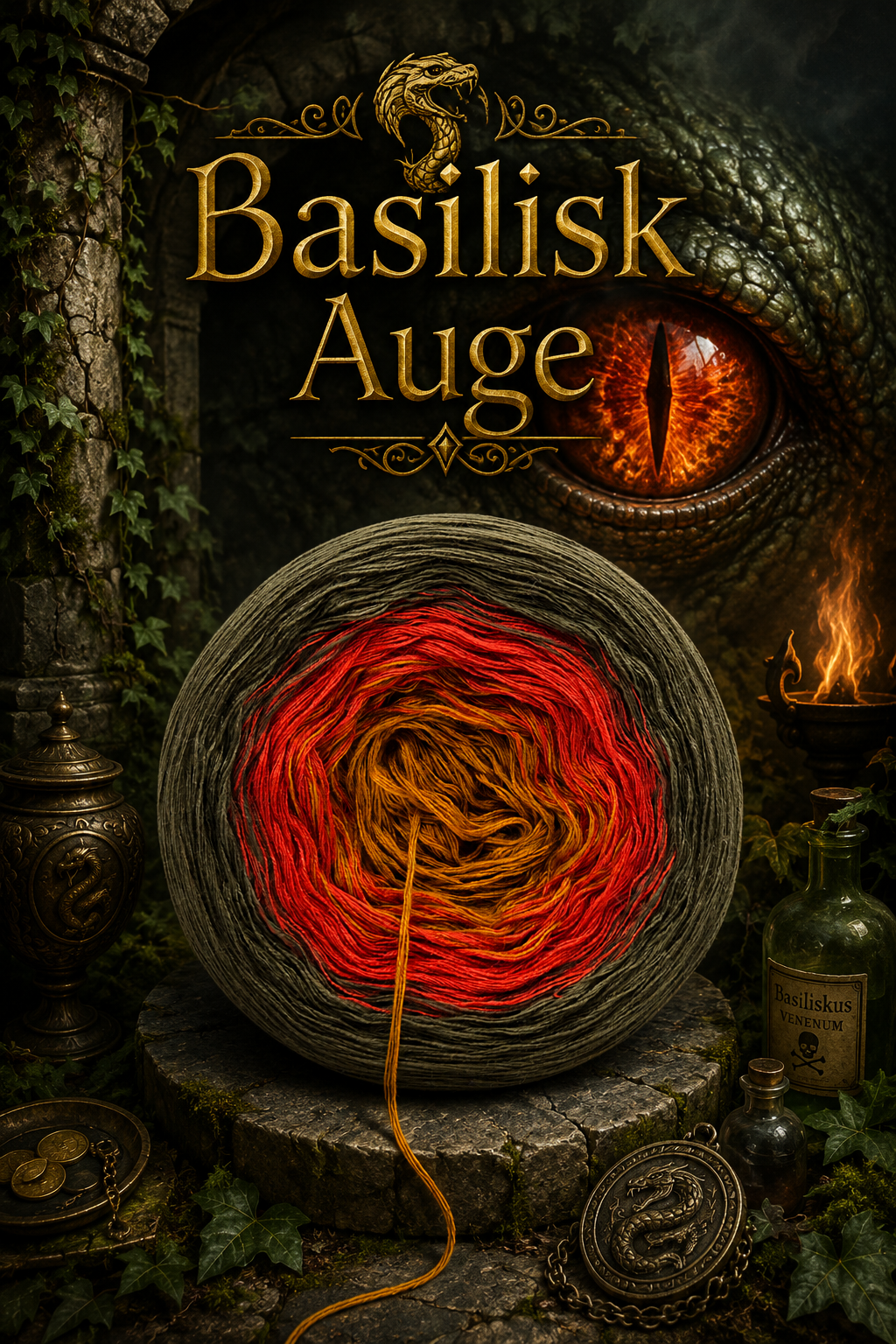 Bobbel Basilisk Auge