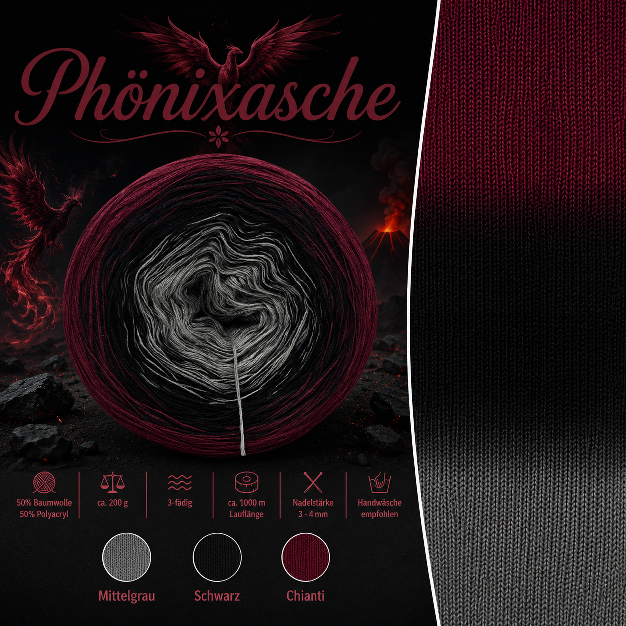 Bobbel Phönixasche