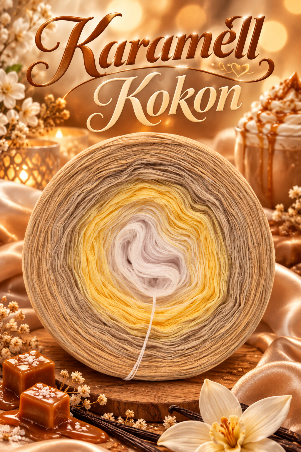 Bobbel Karamell Kokon