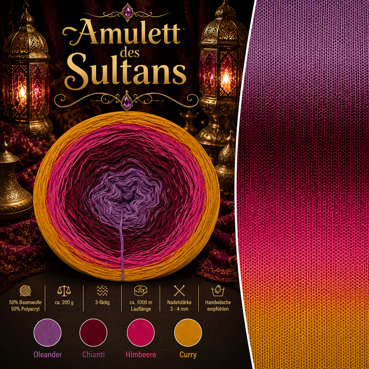 Bobbel Amulett des Sultans
