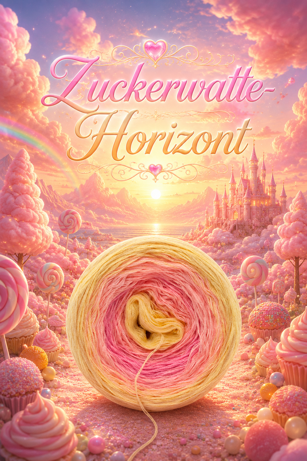 Bobbel Zuckerwatte-Horizont