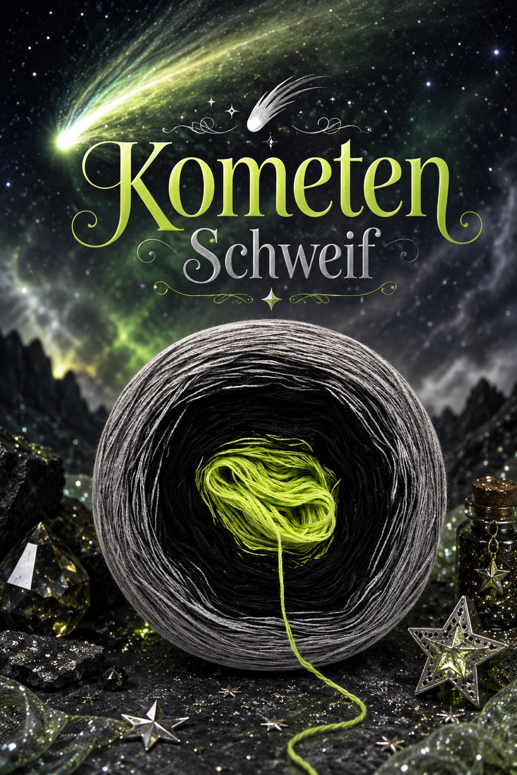 Bobbel Kometen Schweif
