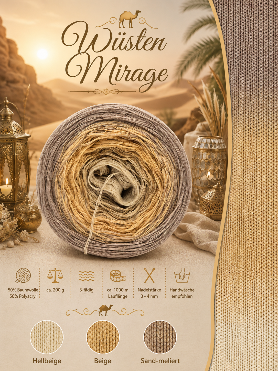 Bobbel Wüsten Mirage