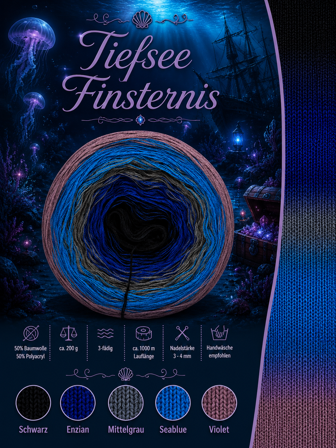 Bobbel Tiefsee Finsternis