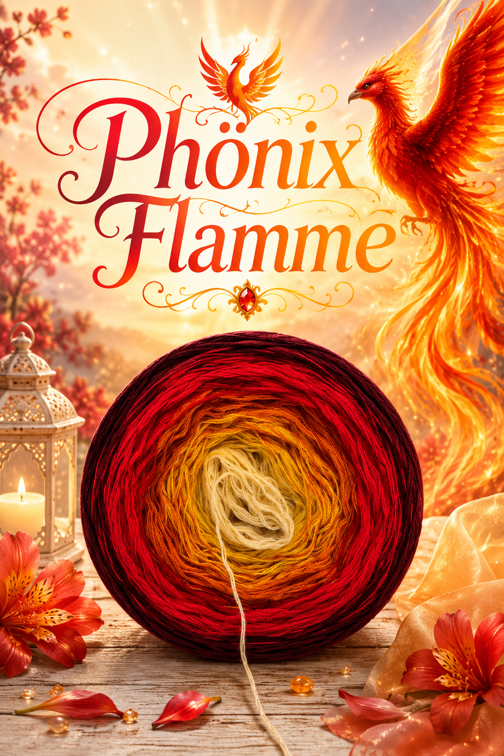 Bobbel Phönix Flamme