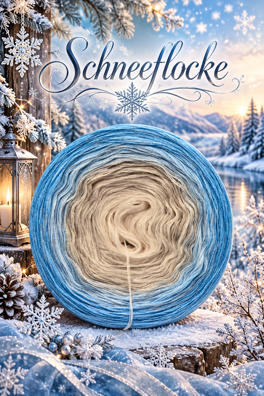 Bobbel Schneeflocke