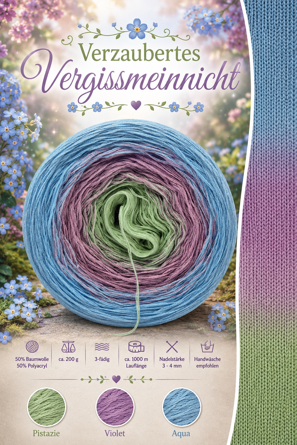 Bobbel Verzaubertes Vergissmeinnicht