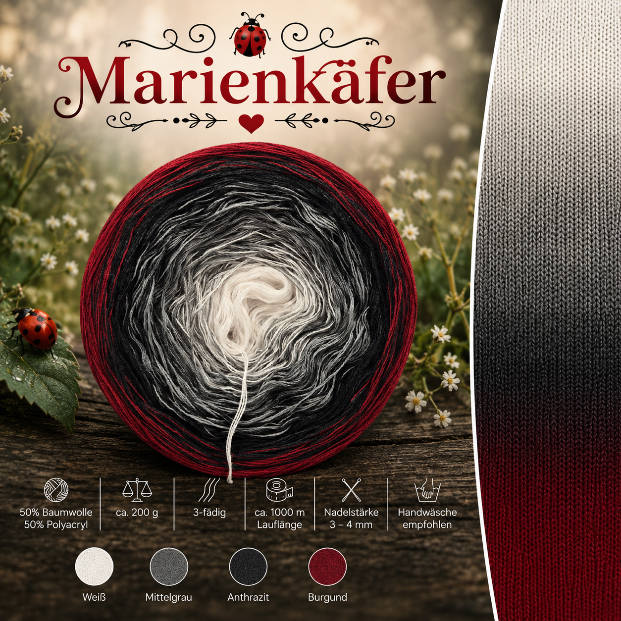 Bobbel Marienkäfer