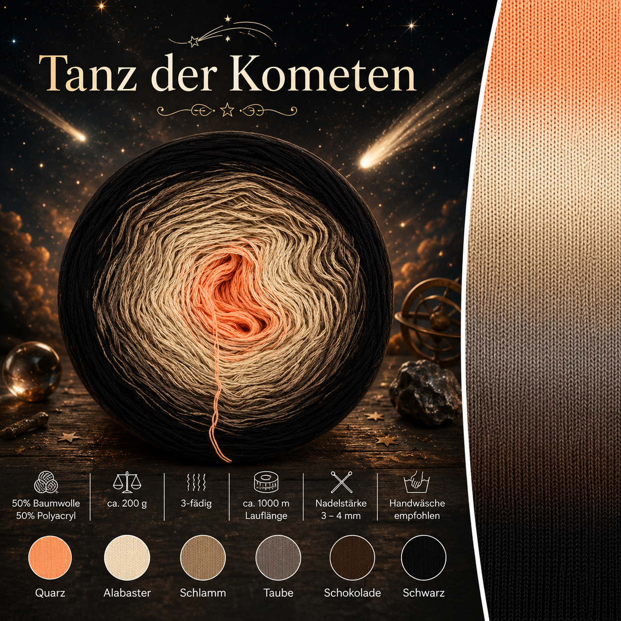 Bobbel Tanz der Kometen
