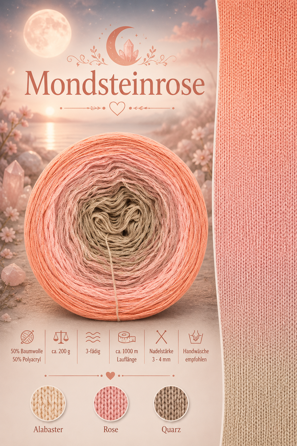 Bobbel Mondsteinrose
