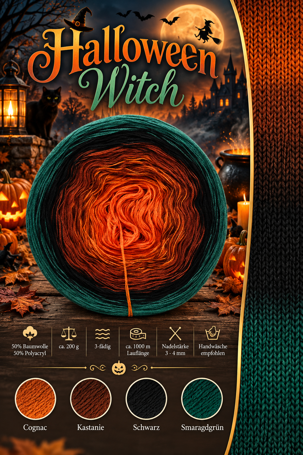 Bobbel Halloween Witch