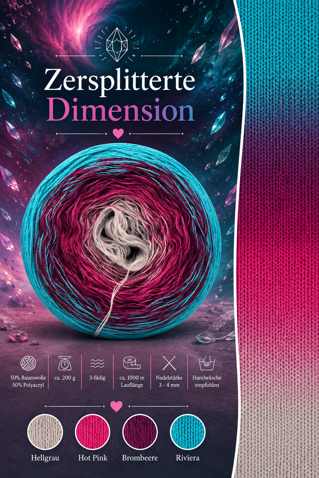 Bobbel Zersplitterte Dimension