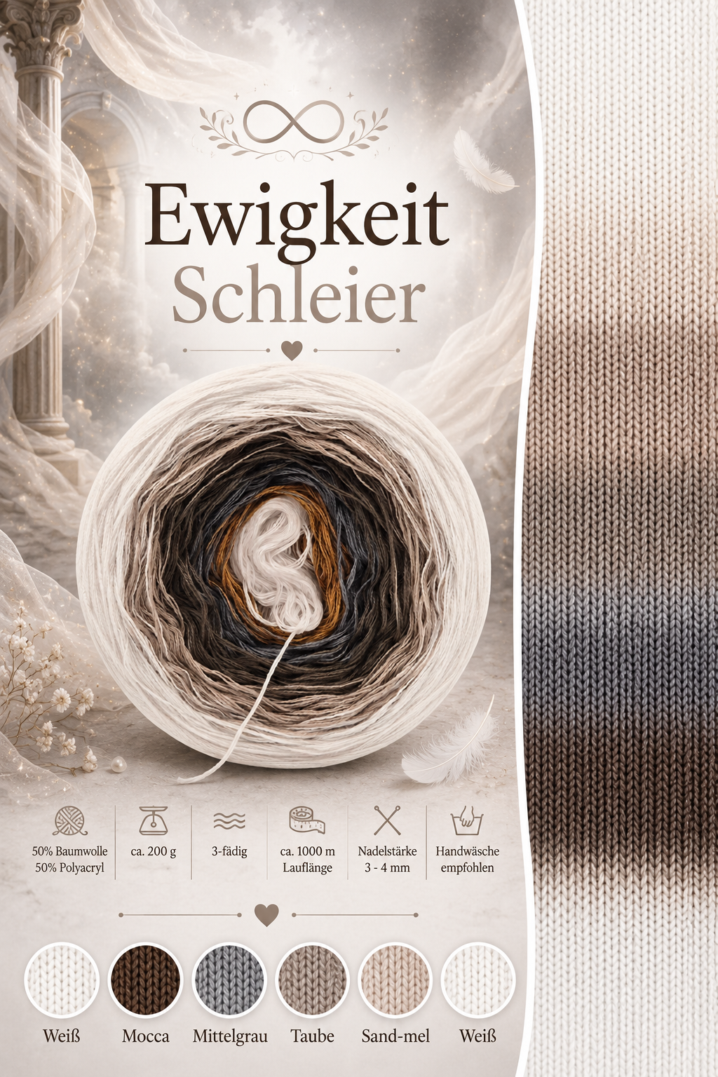 Bobbel Ewigkeit Schleier