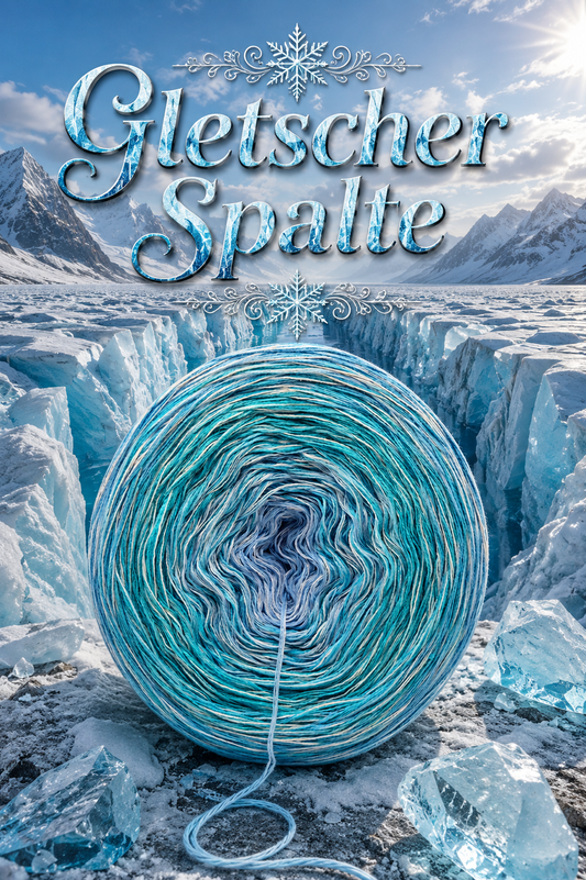 Bobbel Gletscher Spalte