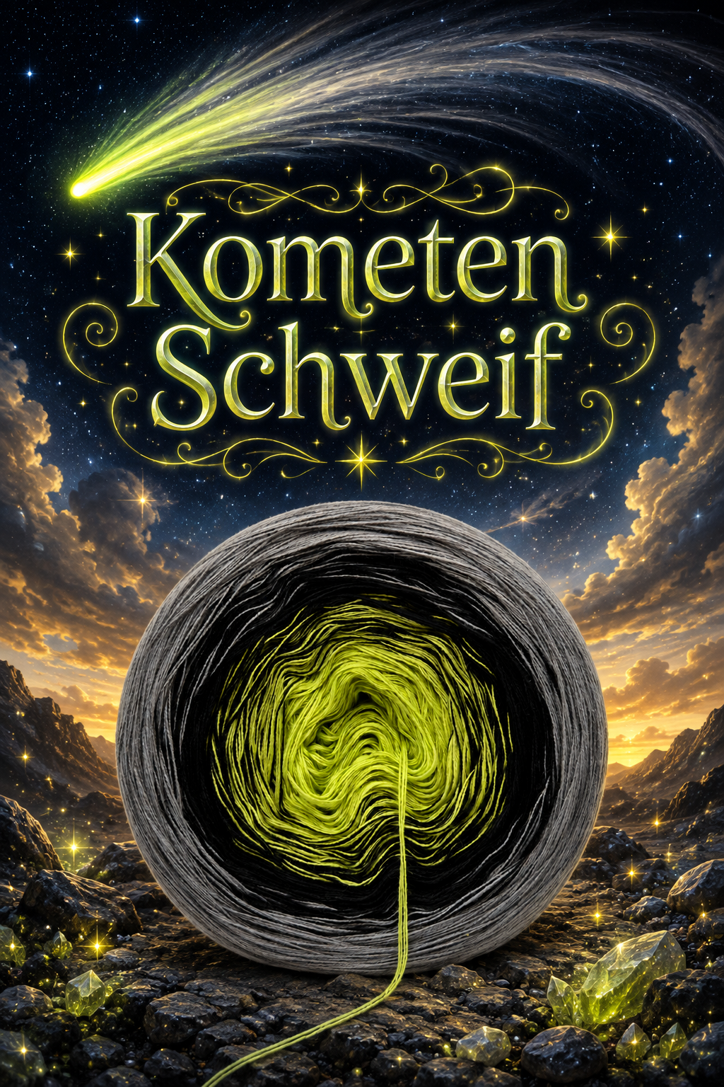 Bobbel Kometen Schweif
