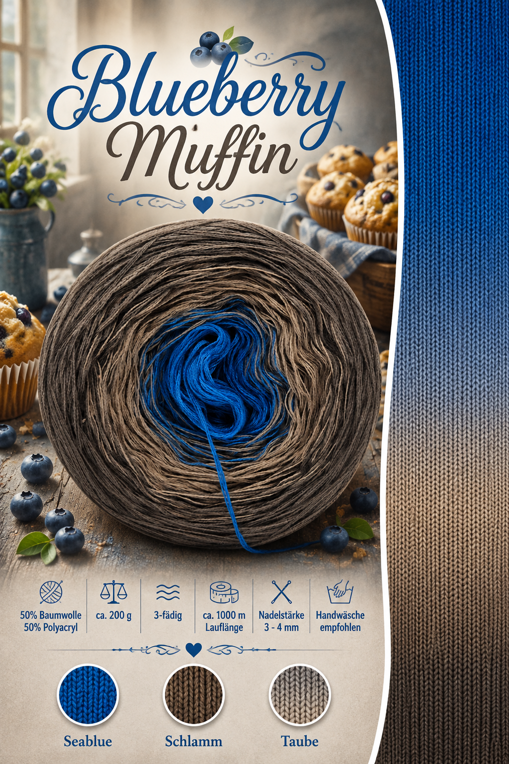 Bobbel Blueberry Muffin