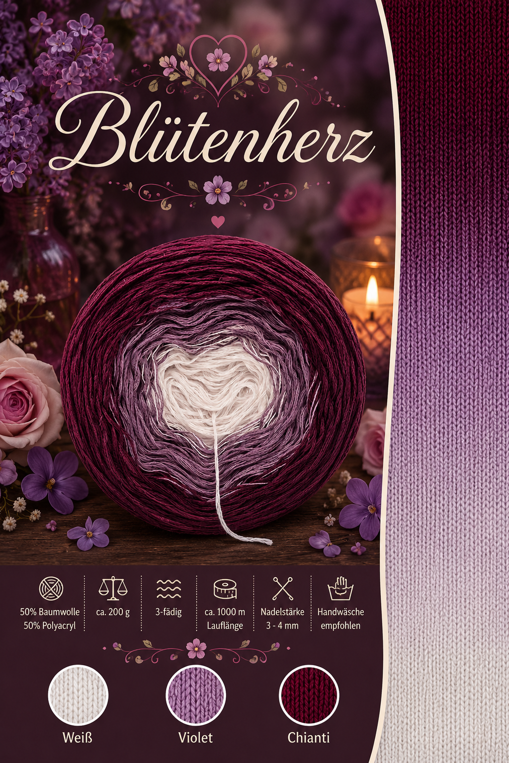 Bobbel Blütenherz