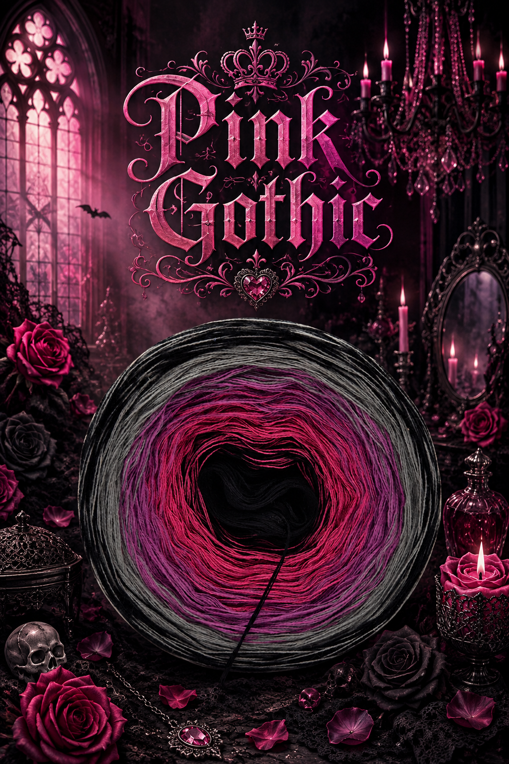 Bobbel Pink Gothic