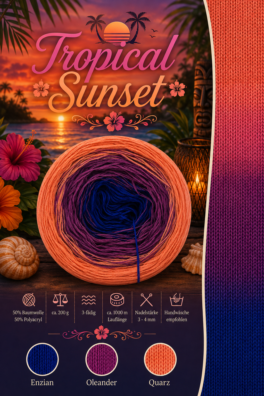 Bobbel Tropical Sunset