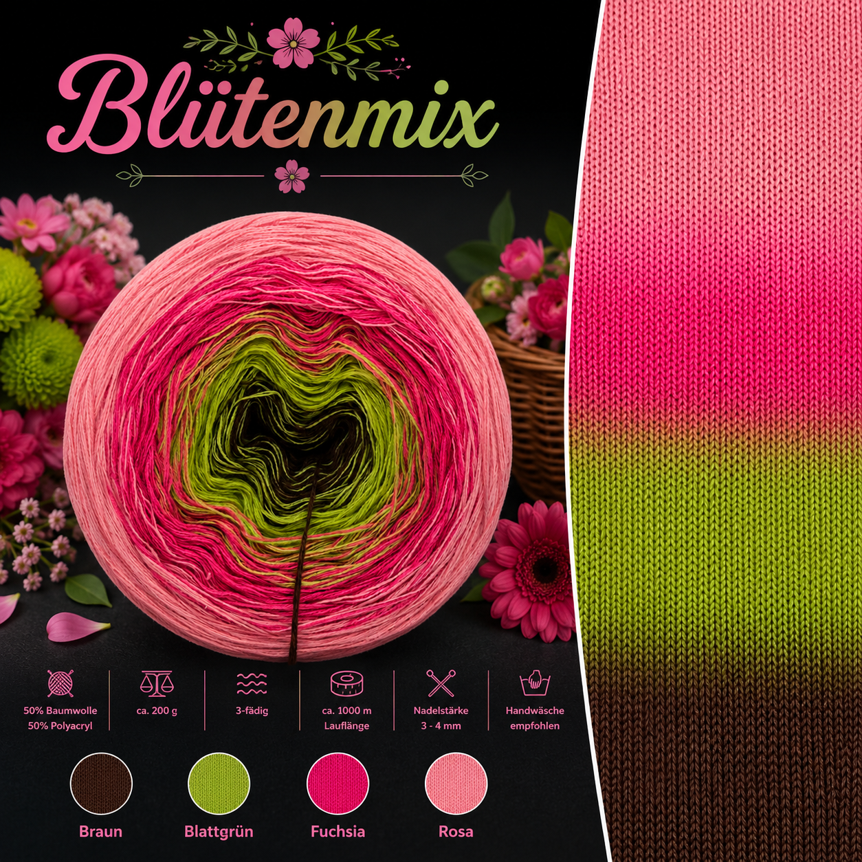Bobbel Blütenmix