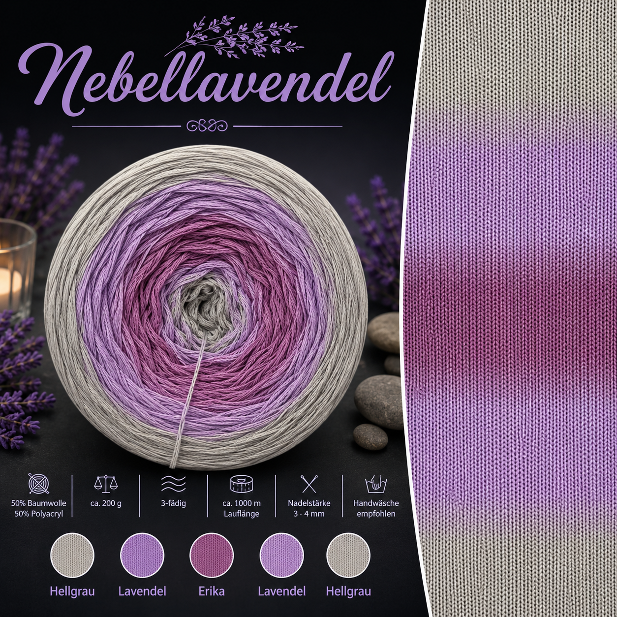 Bobbel Nebellavendel