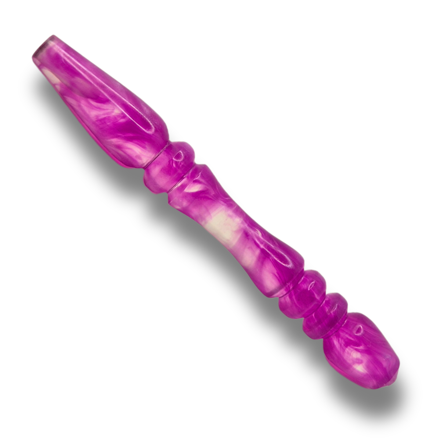 Handgefertigte Resin-Häkelnadel 3,5–5 mm – ergonomisches Unikat