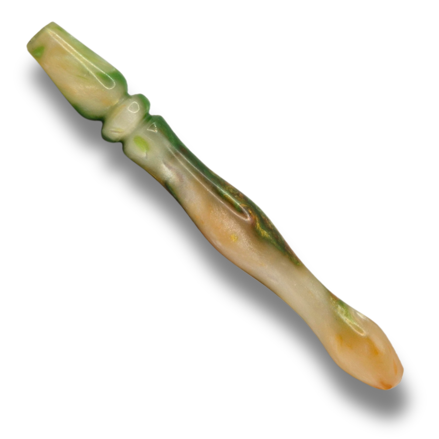 Handgefertigte Resin-Häkelnadel 3–5 mm – ergonomisches Unikat
