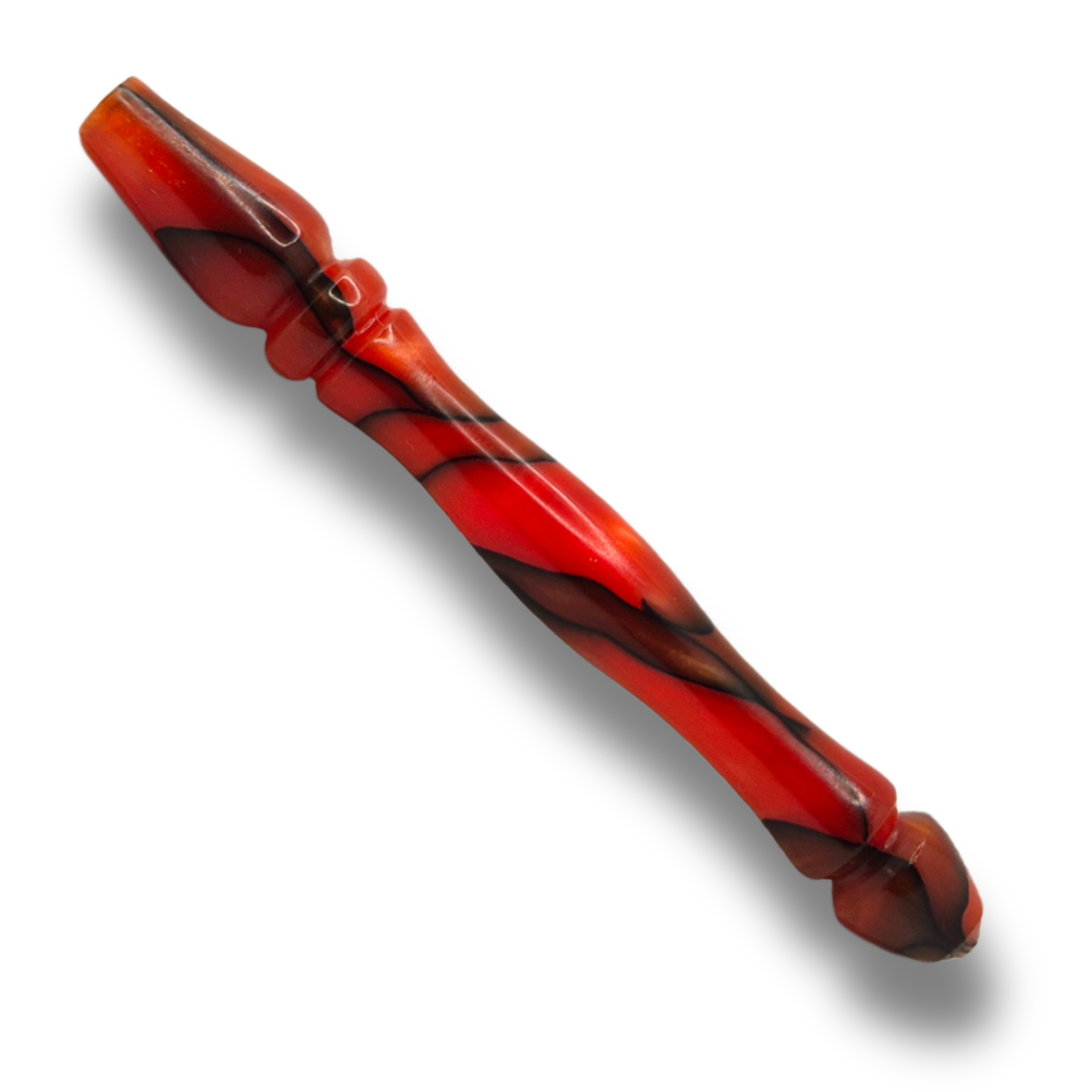 Handgefertigte Acryl-Häkelnadel 3,5–5 mm – ergonomisches Unikat