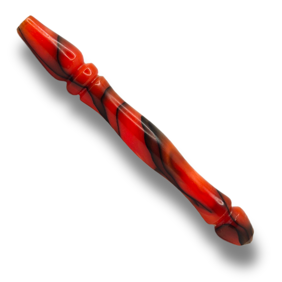 Handgefertigte Acryl-Häkelnadel 3,5–5 mm – ergonomisches Unikat