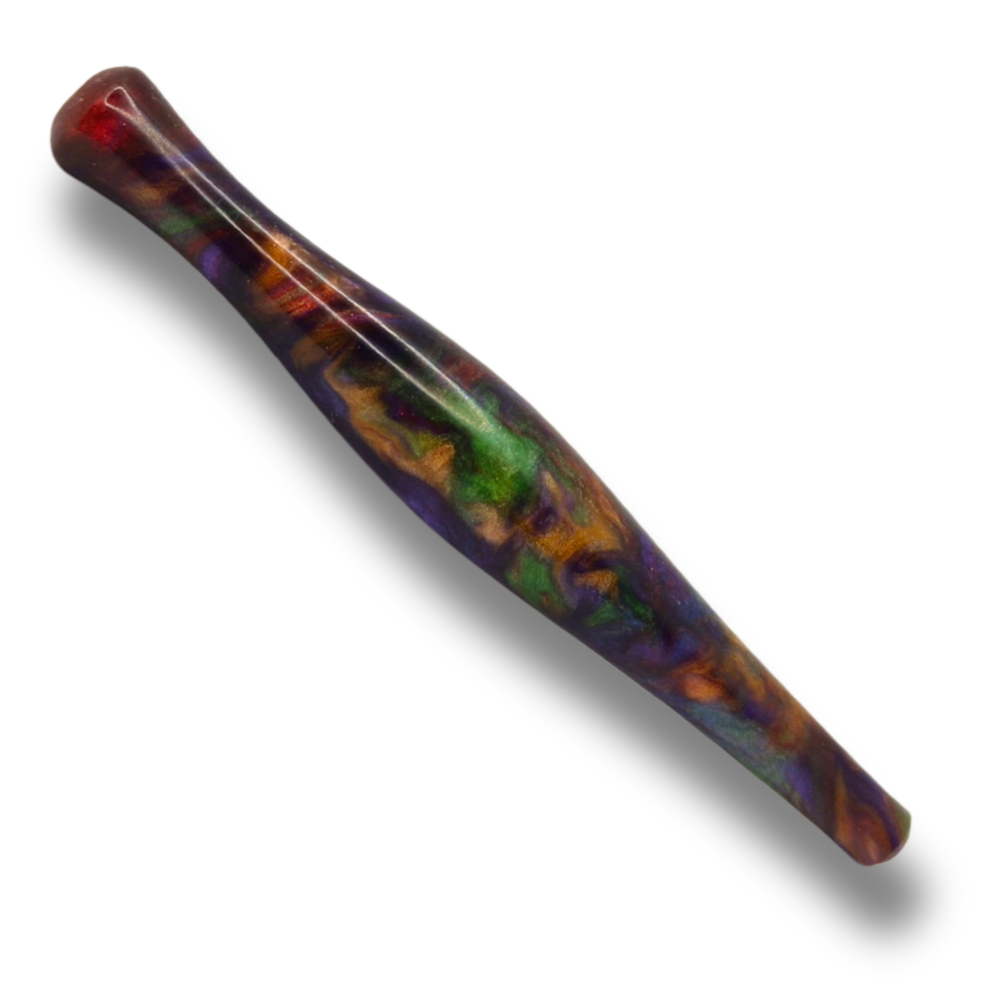 Handgefertigte Resin-Häkelnadel 2,5–5 mm – ergonomisches Unikat