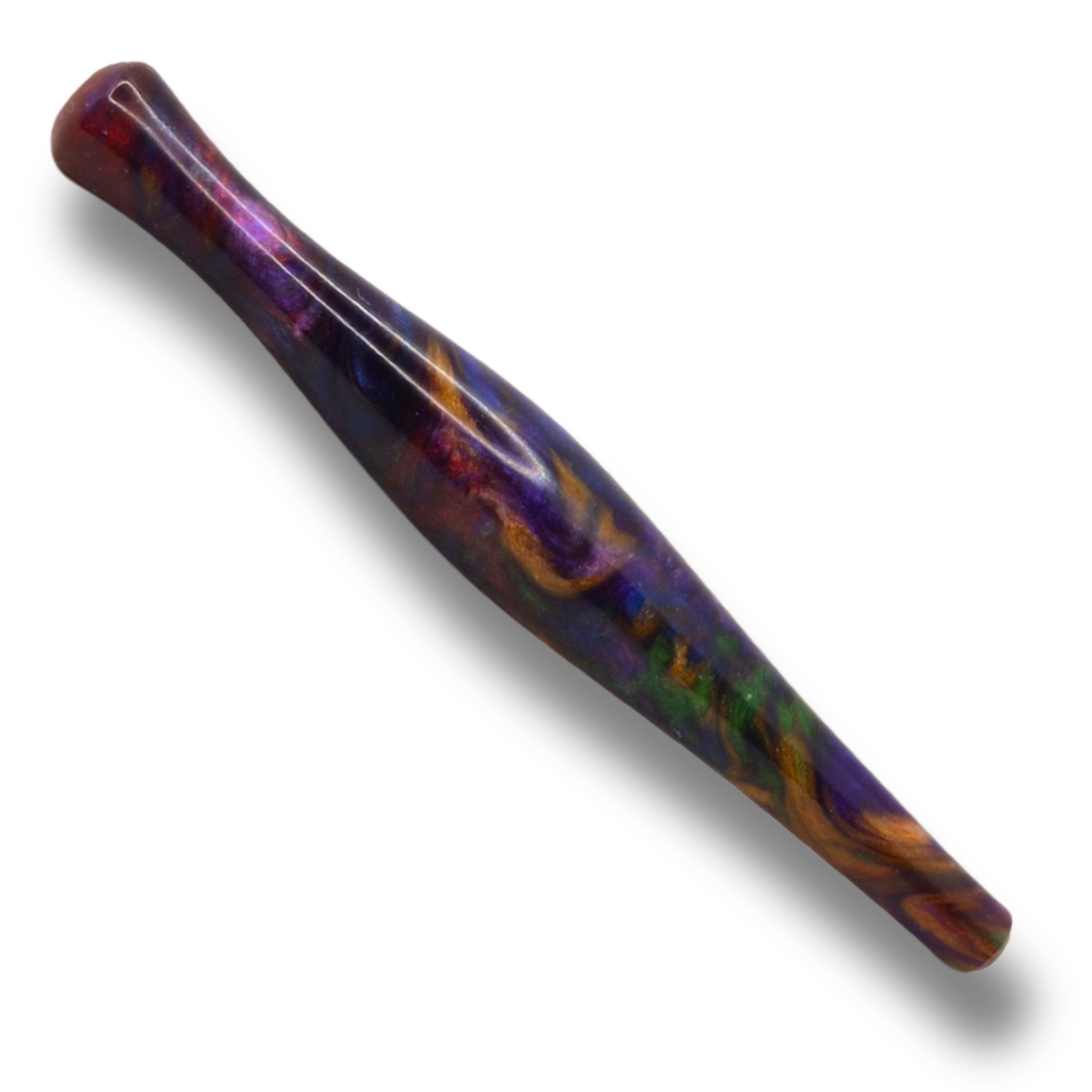 Handgefertigte Resin-Häkelnadel 2,5–5 mm – ergonomisches Unikat