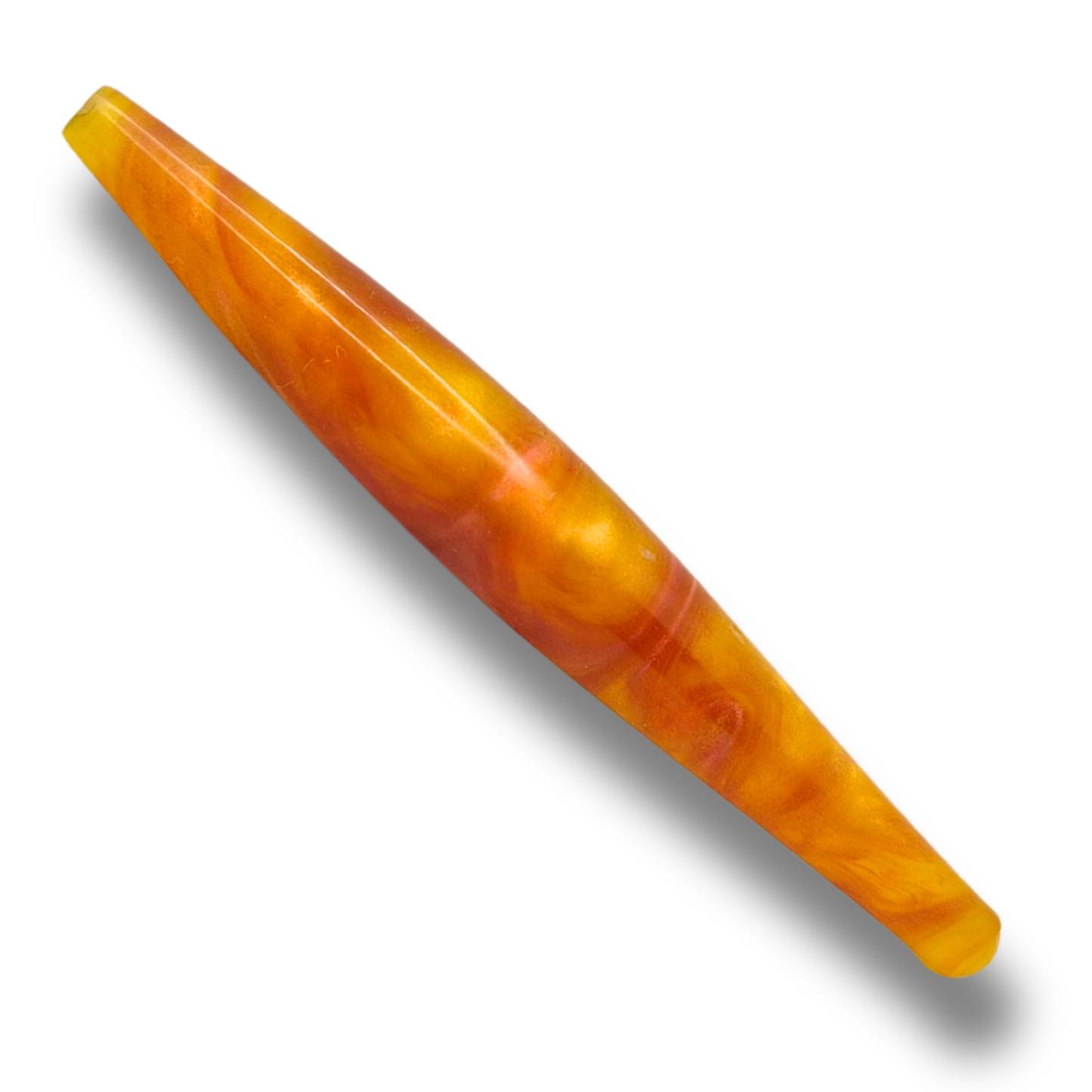 Handgefertigte Resin-Häkelnadel 2,5–3,5 mm – ergonomisches Unikat