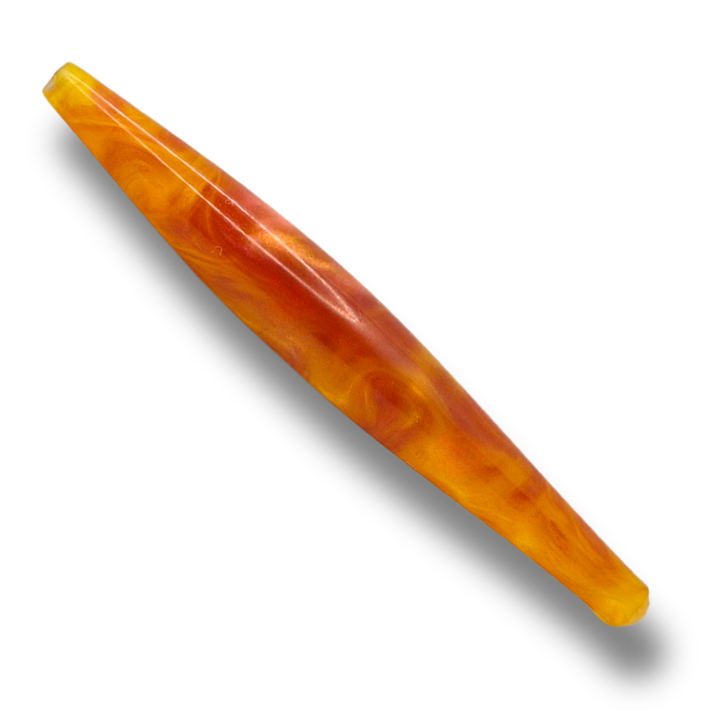 Handgefertigte Resin-Häkelnadel 2,5–3,5 mm – ergonomisches Unikat