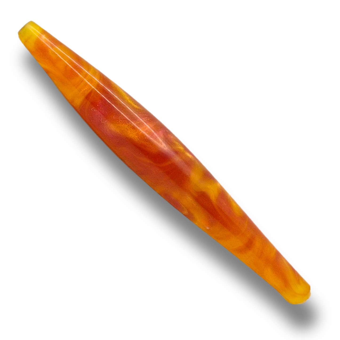 Handgefertigte Resin-Häkelnadel 2,5–3,5 mm – ergonomisches Unikat