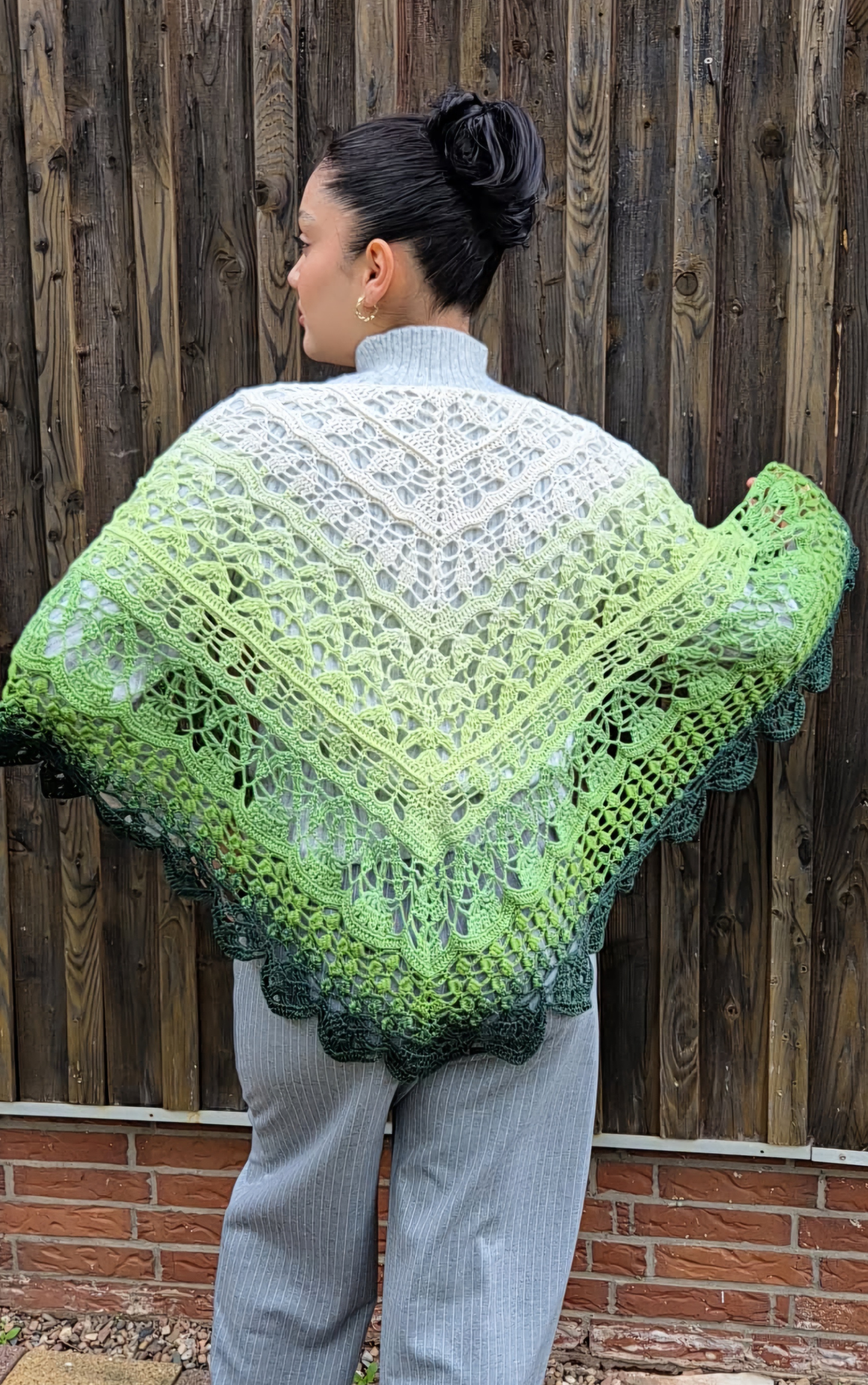 Tuch / Schal Walzer der Frühlingsnymphe