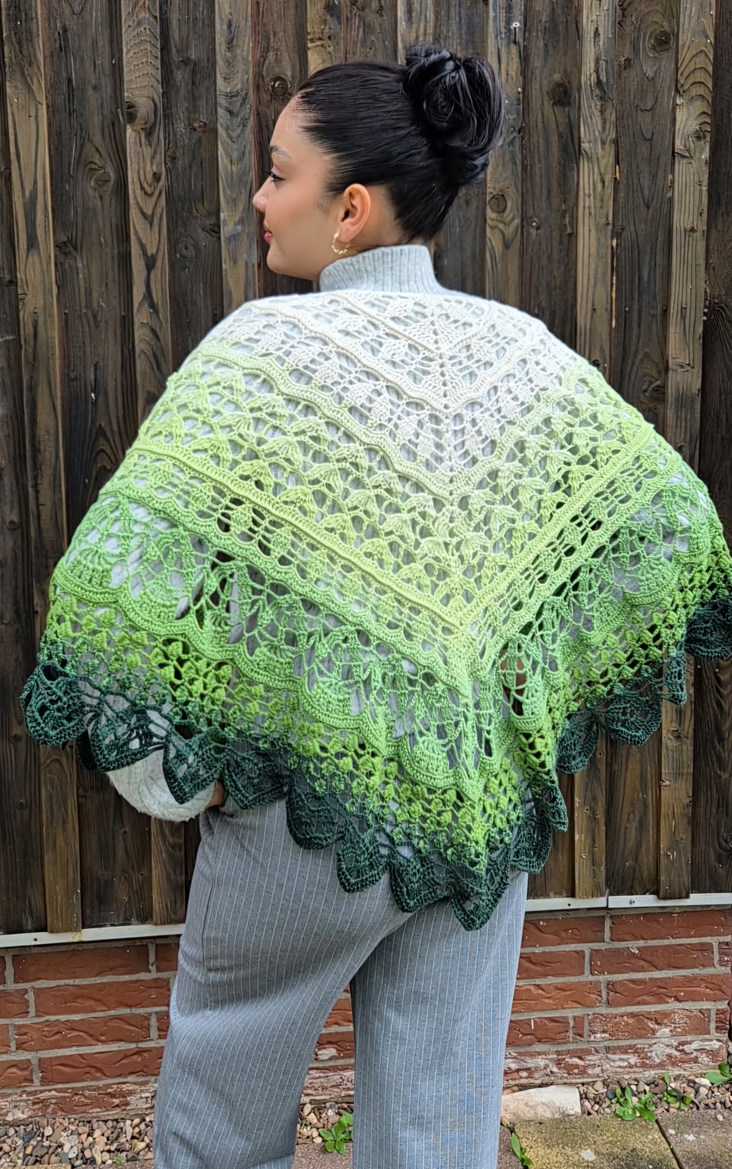 Tuch / Schal Walzer der Frühlingsnymphe