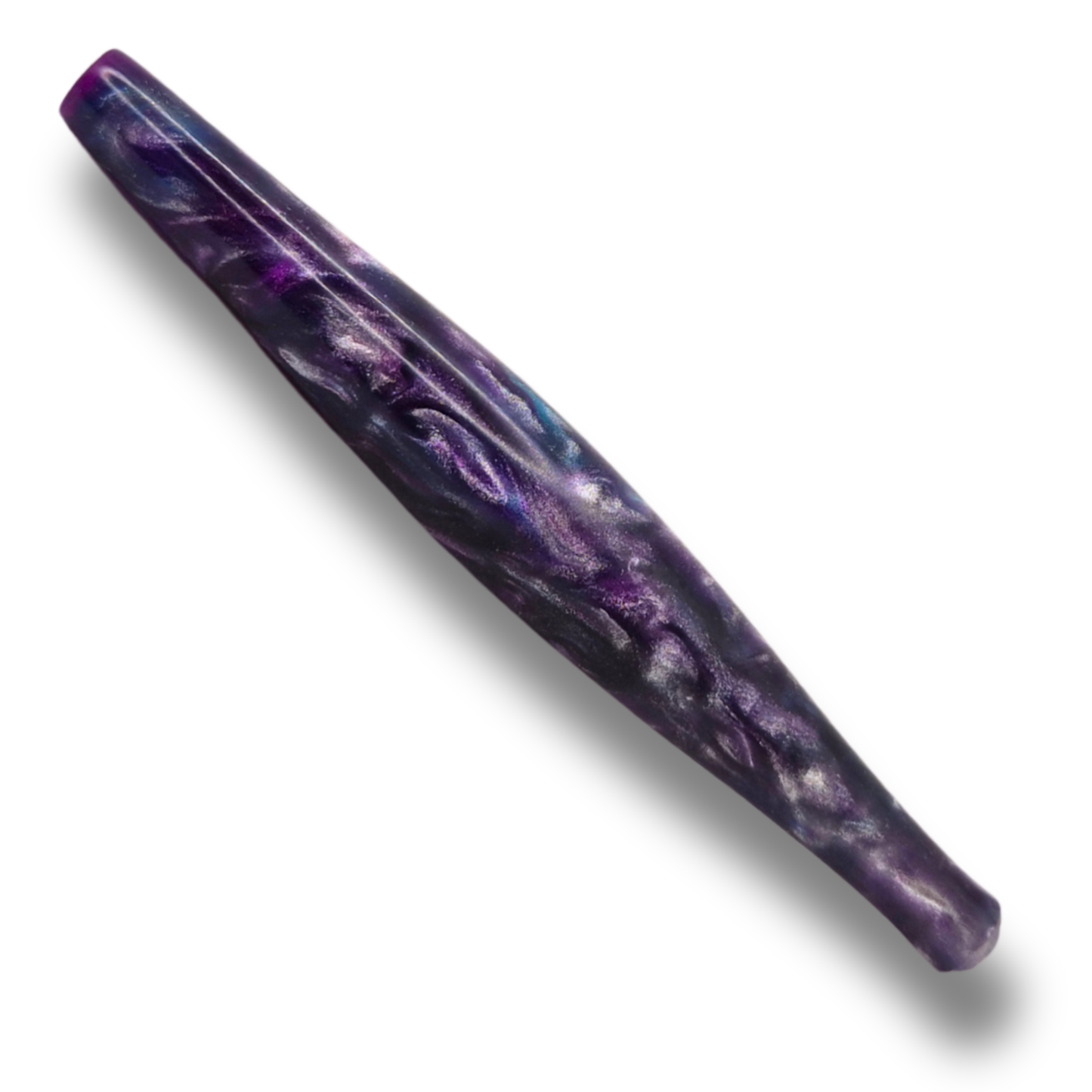 Handgefertigte Resin-Häkelnadel 2,5–4 mm – ergonomisches Unikat