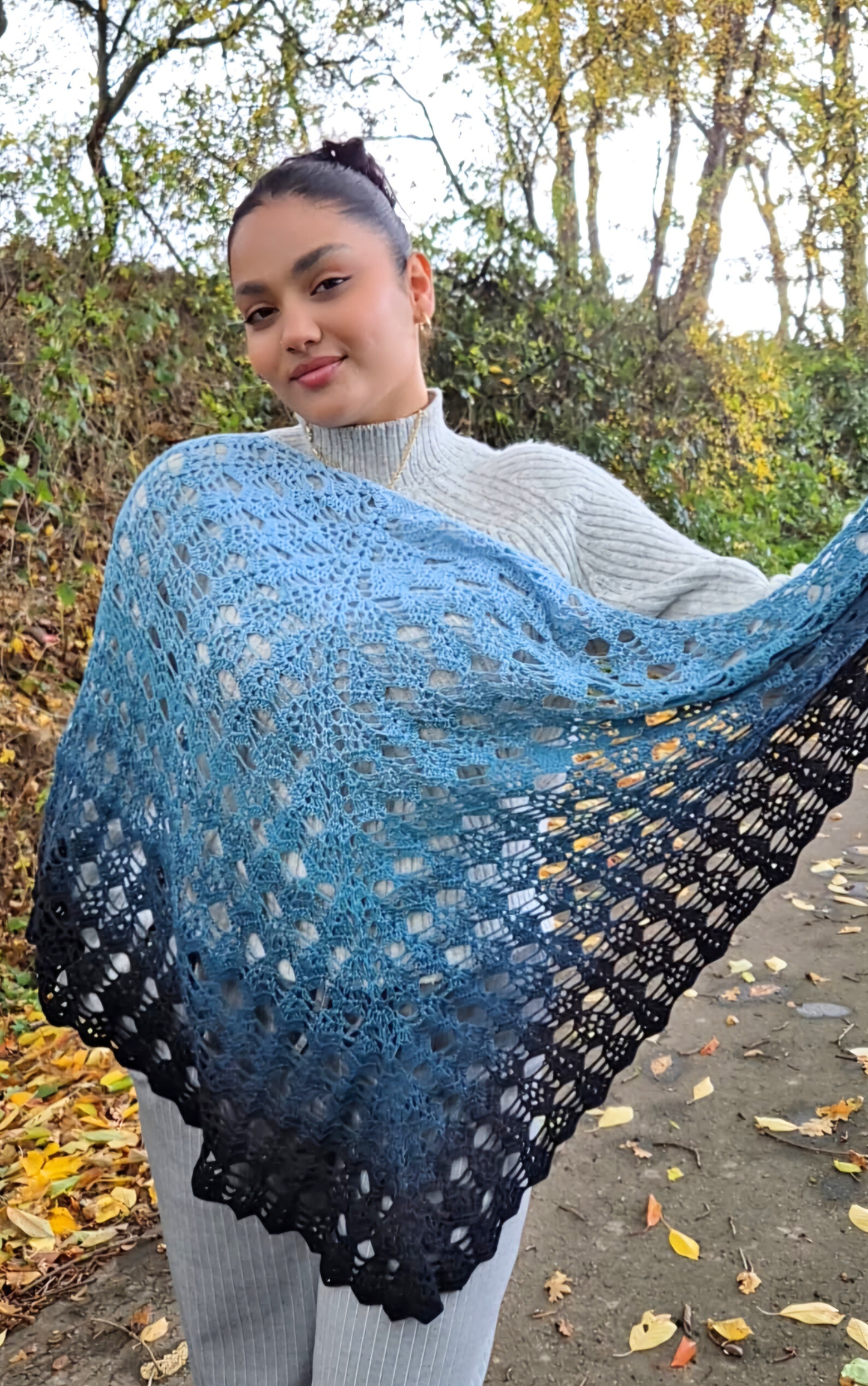 Tuch / Schal Sternschnuppen