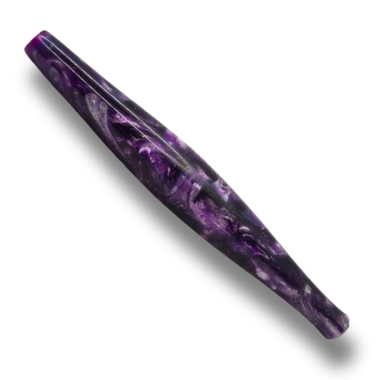 Handgefertigte Resin-Häkelnadel 2,5–4 mm – ergonomisches Unikat