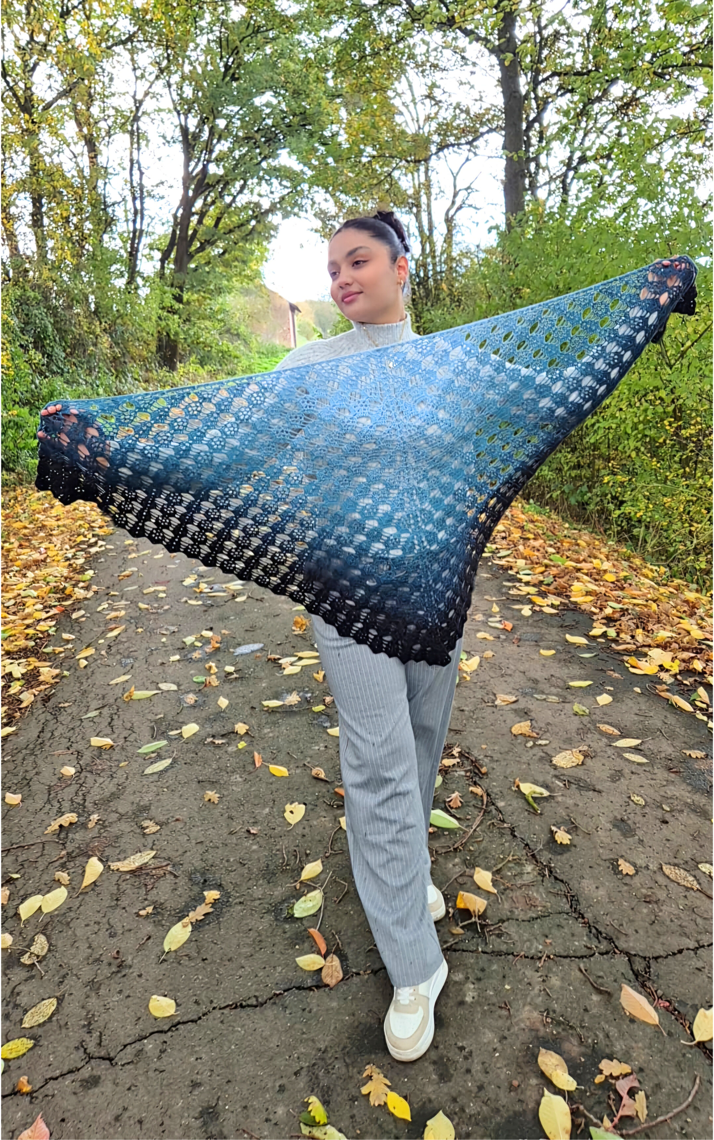 Tuch / Schal Sternschnuppen