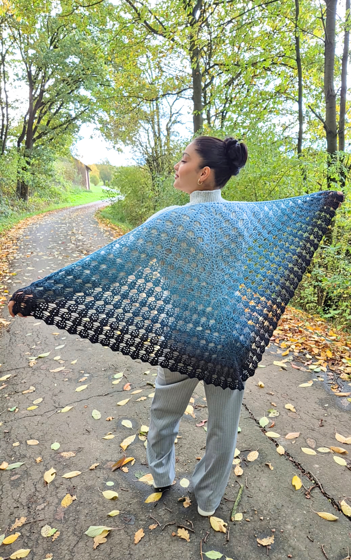 Tuch / Schal Sternschnuppen