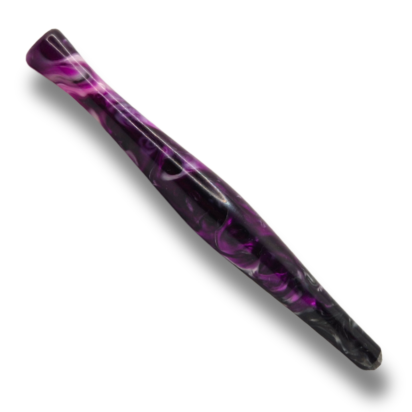 Handgefertigte Resin-Häkelnadel 2,5–5 mm – ergonomisches Unikat