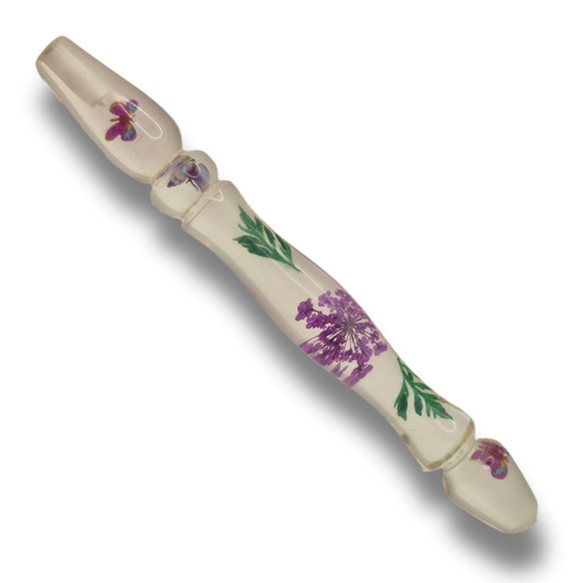 Handgefertigte Resin-Häkelnadel 2,5–5 mm – ergonomisches Unikat